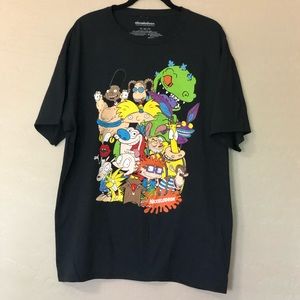 Nickelodeon Characters Graphic Tee XL